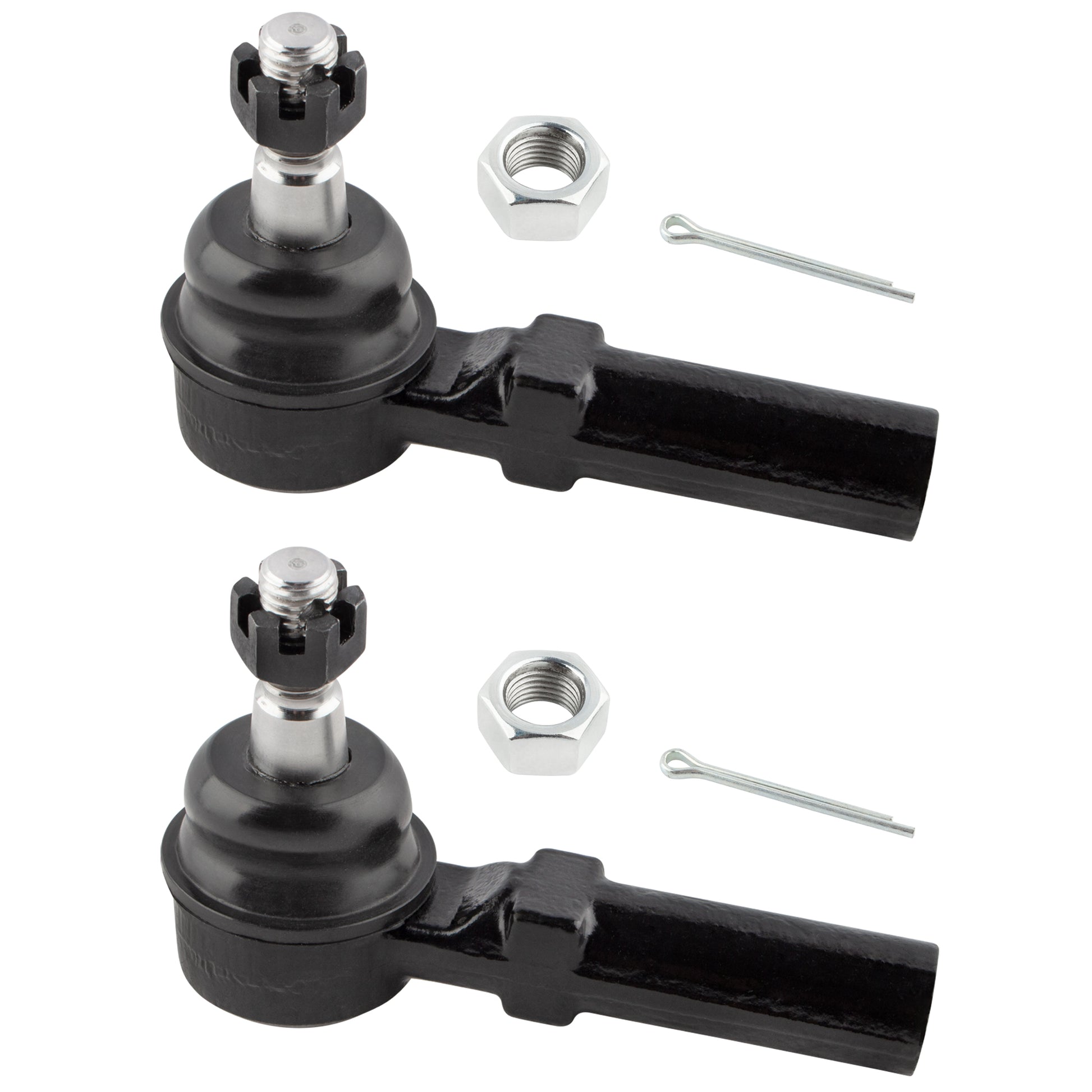 BOXI (Set of 2) Front Outer Tie Rod End Links Fit for Cadillac XLR 2004 2005 2006 2007 2008 2009