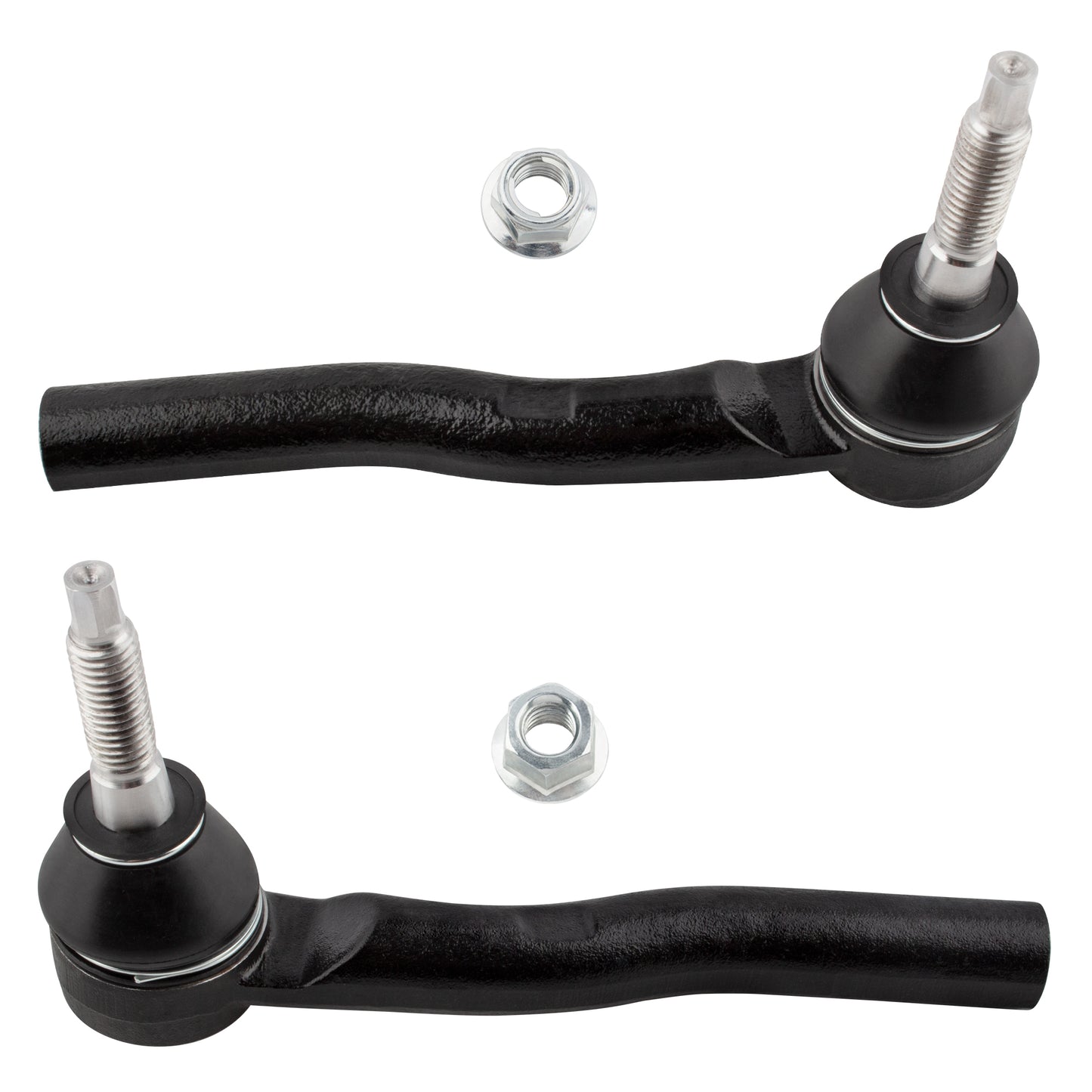BOXI 2pc Front Outer Tie Rod End Kit ES3585 ES3586 for Cadillac CTS 2003 2004 2005 2006 2007