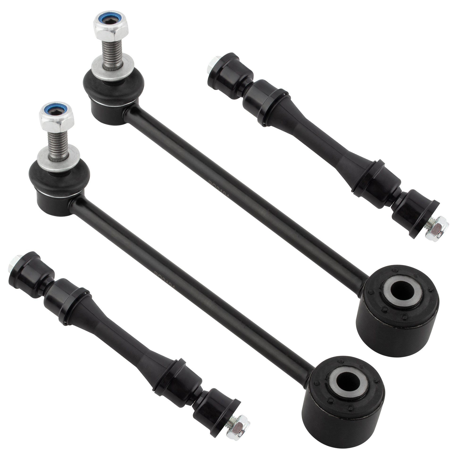 BOXI (2) Front Sway Bars + (2) Rear Sway Bars Fit for Cadillac Escalade 2004-2019
