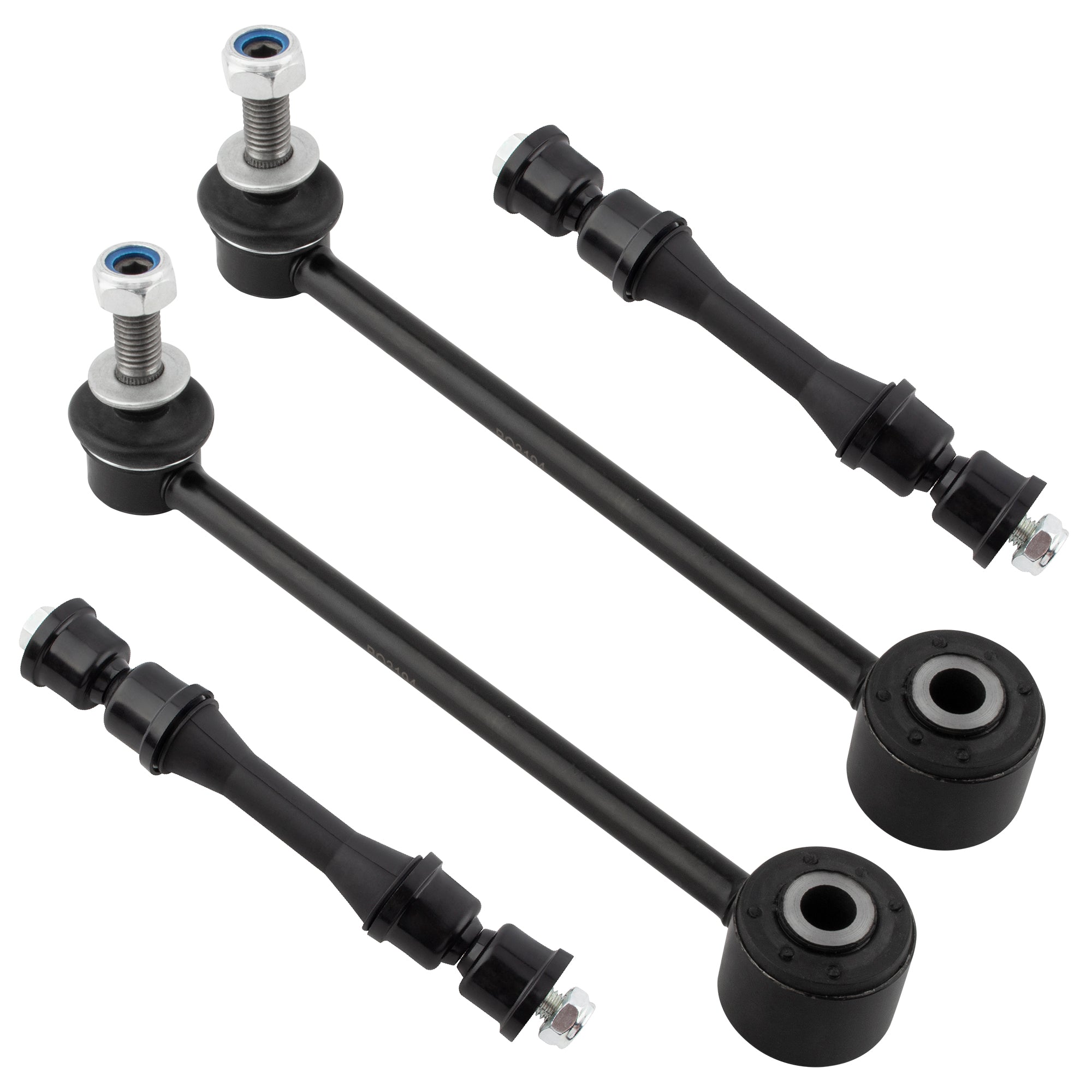 BOXI (2) Front Sway Bars + (2) Rear Sway Bars Fit for Cadillac Escalade 2004-2019