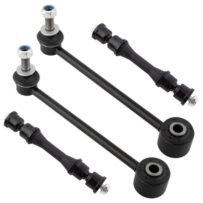 BOXI (2) Front Sway Bars + (2) Rear Sway Bars Fit for Cadillac Escalade 2004-2019