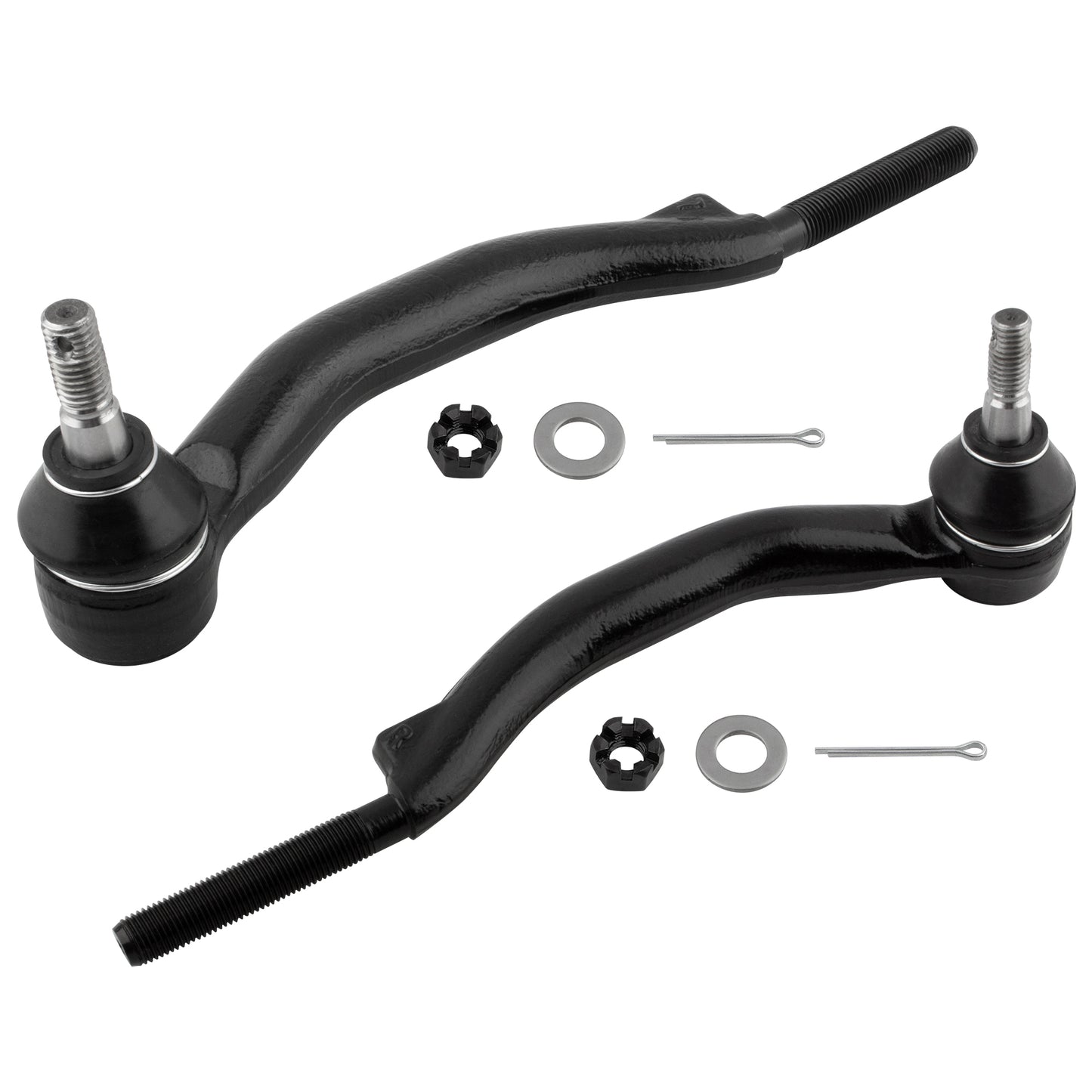 BOXI (Set of 2) Front Left and Right Outer Tie Rods Fit for Cadillac CTS 2008 2009 2010 2011 2012