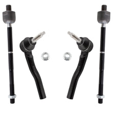 BOXI (Set of 4) Front Inner & Outer Tie Rod End Kit Fits for Cadillac CTS 2003 2004 2005 2006 2007