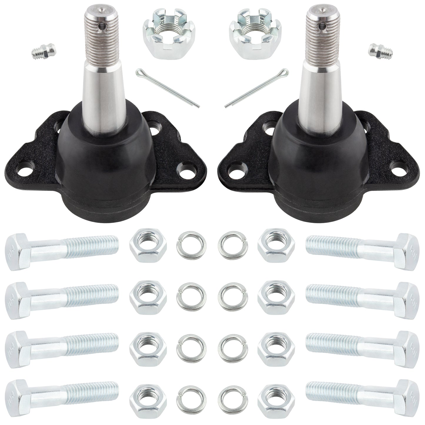 BOXI (Set of 4) Front Upper & Lower Ball Joints Fit for Chevrolet GMC C1500 Suburban C2500 Suburban — product photo 3