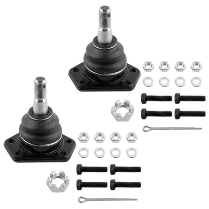 BOXI 2pcs Front Upper Ball Joints Fit for Buick Lesabre Cadillac Deville Chevy Impala Malibu GMC