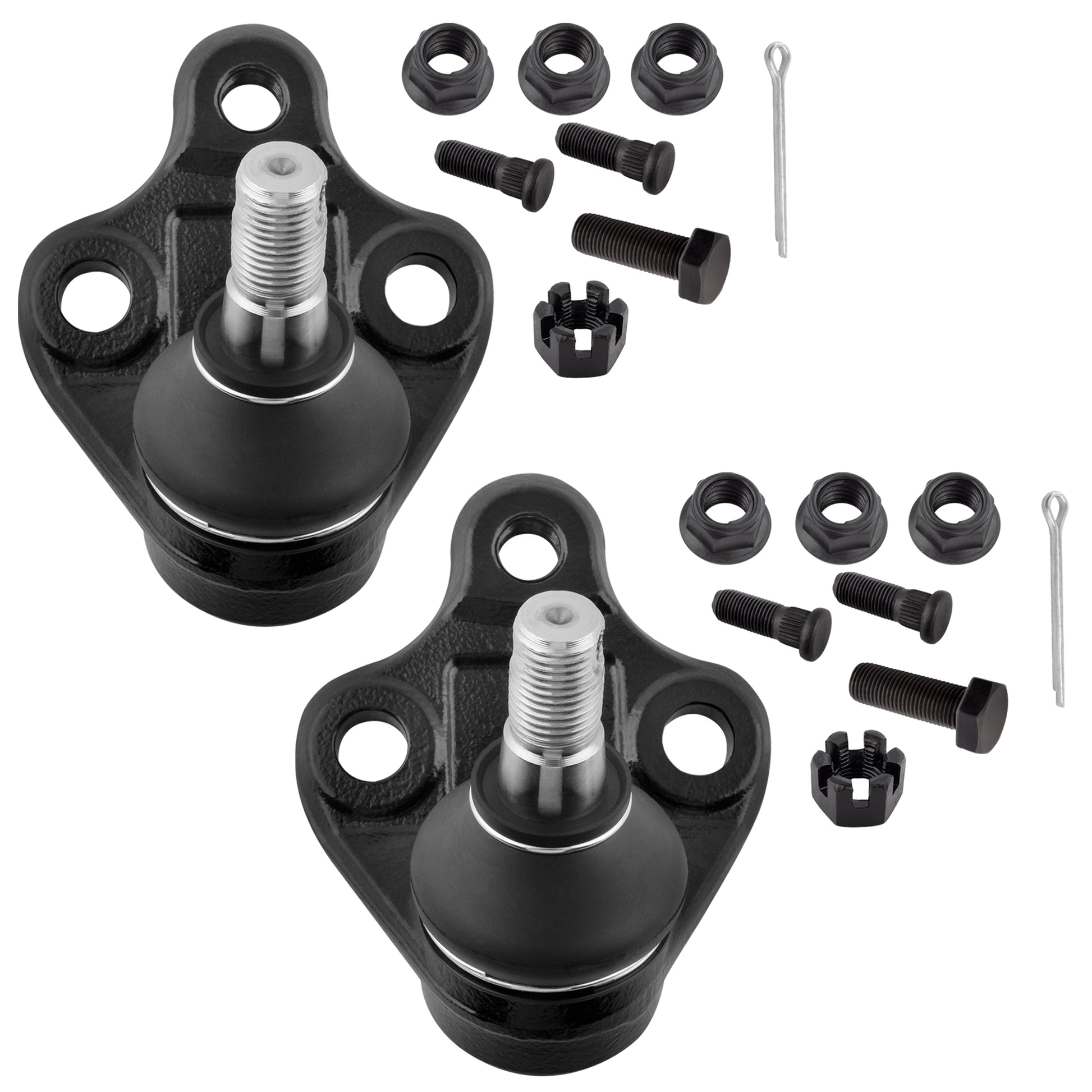 BOXI (Set of 6) Front Lower Ball Joints + Front Outer Tie Rods + Front Stabilizer Sway Bar Links — product photo 5