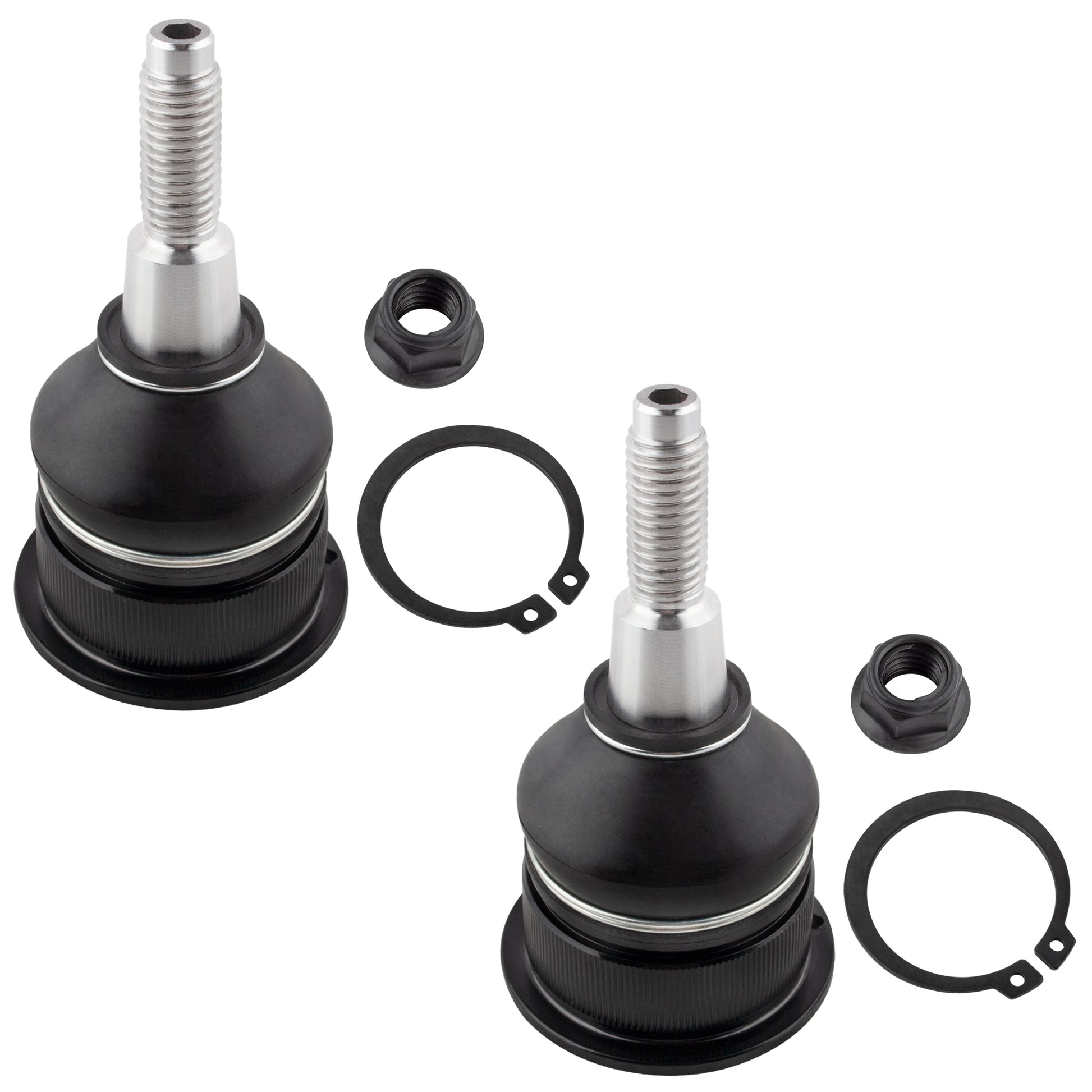 BOXI 2pcs Front Upper Ball Joint Set Fit for Chevrolet Express 2500 3500 4500 Silverado Suburban