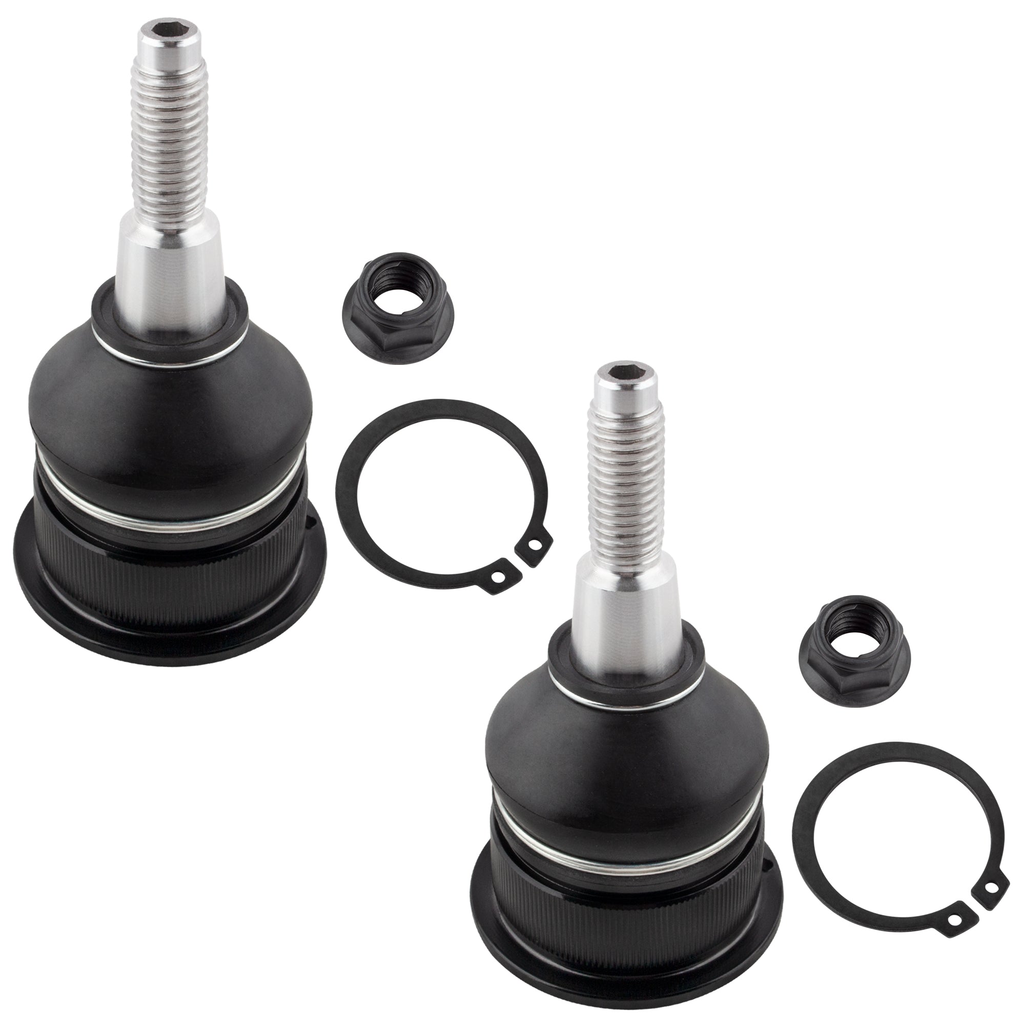 BOXI 2pcs Front Upper Ball Joint Set Fit for Chevrolet Express 2500 3500 4500 Silverado Suburban