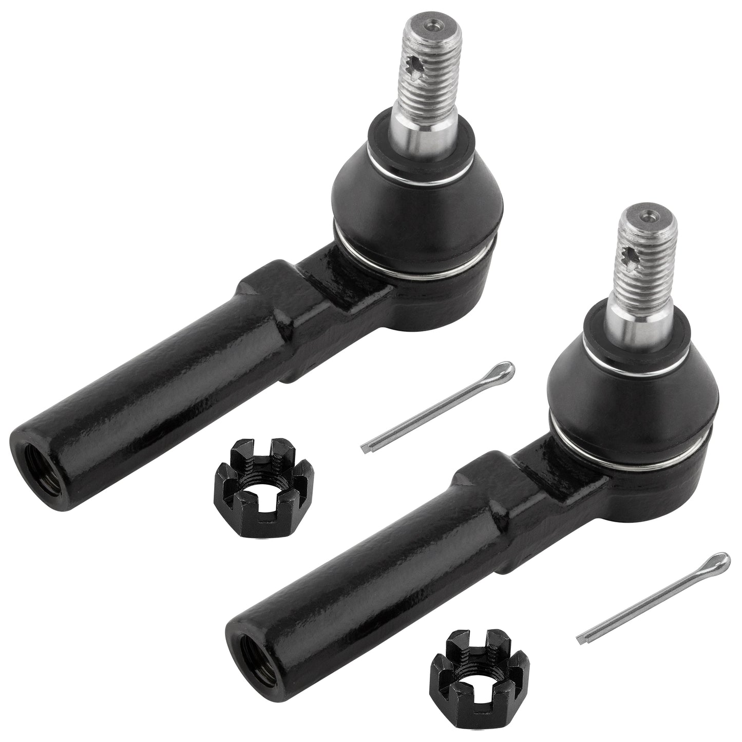 BOXI 4pcs Front Inner Outer Tierod End Set Fit for Chevy Colorado 2004-2005 RWD 4WD — product photo 3