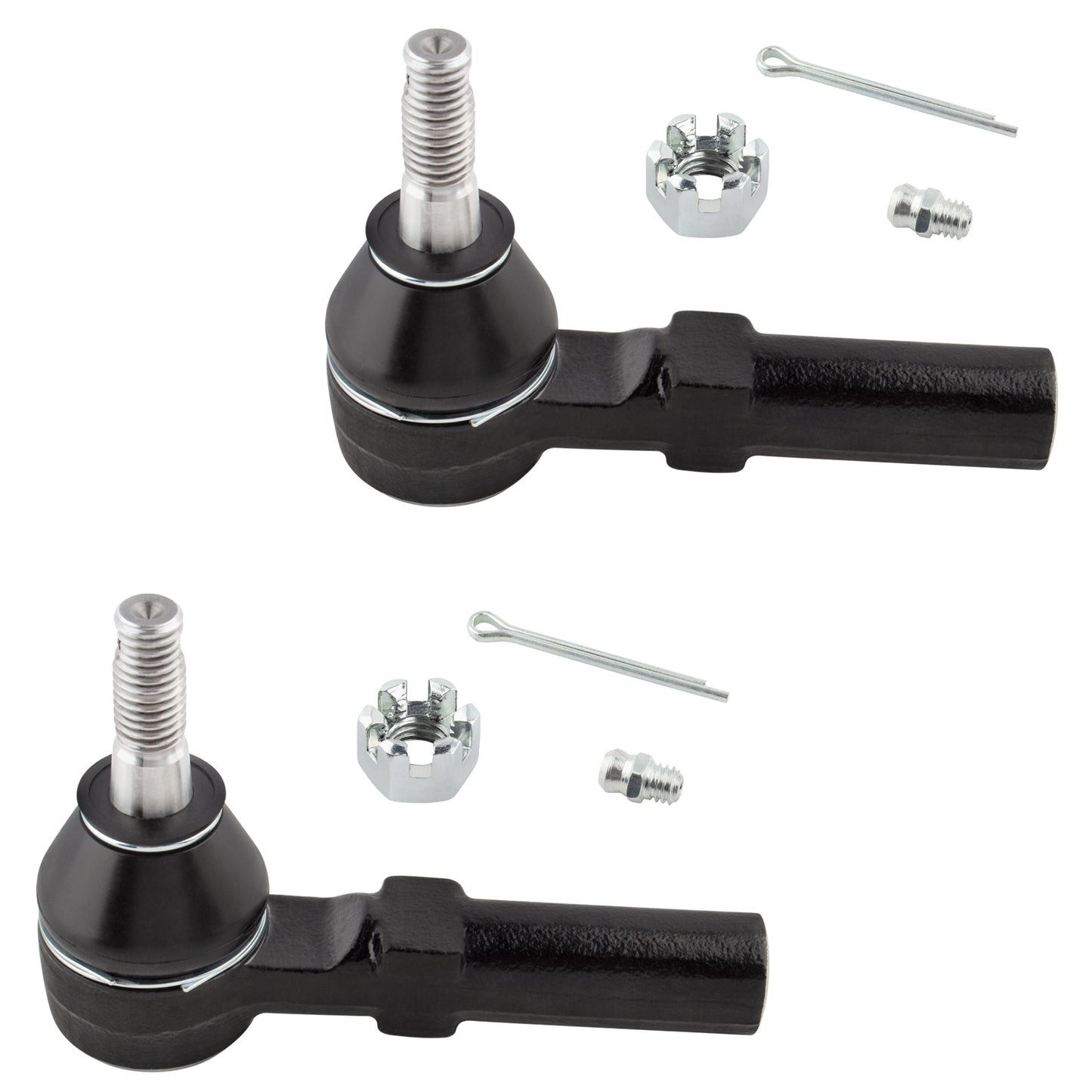 BOXI (Set of 4) Front Inner And Outer Tie Rods Fit for Chevrolet Chevy Camaro 2010 2011 2012 2013 — product photo 2