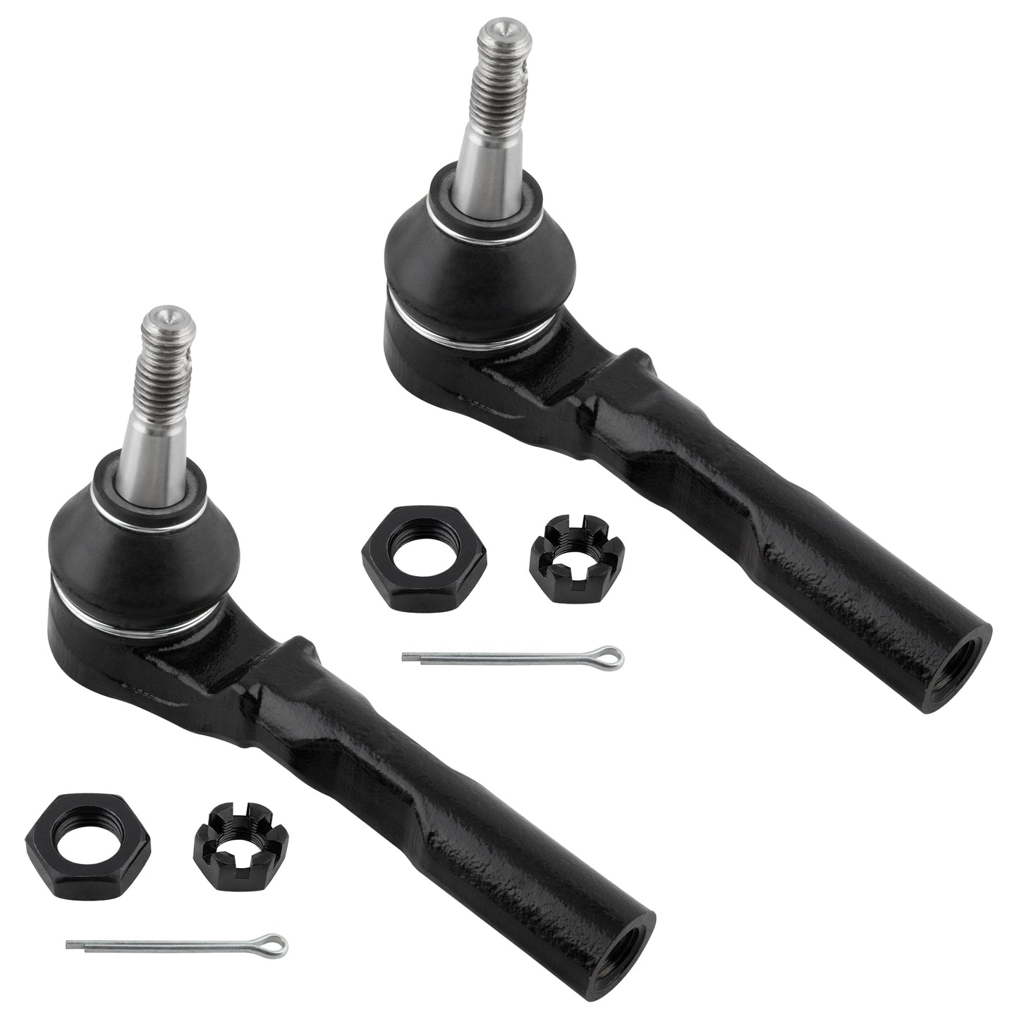 BOXI (Set of 2) Front Outer Tie Rod Ends Fit for Chevrolet Malibu 2004 2005 2006 2007 2008 2009 — product photo 6