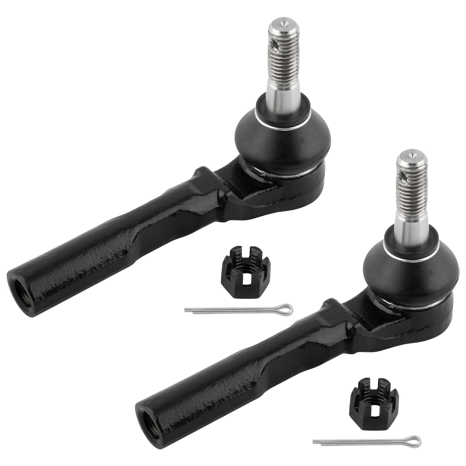 BOXI Qty(2) Front Outer Tie Rod Ends Fit for Chevrolet Chevy Express 1500 2003-2014