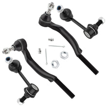 BOXI 4pcs Front Outer Tie Rods Sway Bars Fit for Chevrolet Trailblazer EXT for GMC Envoy XL