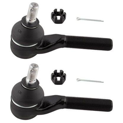 BOXI 4WD 6pc Front Inner & Outer Tie Rods + Adjusting Sleeves Fit for Chevrolet Blazer 1995-1998 — product photo 3