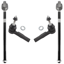 BOXI (Set of 4) Front Inner & Outer Tie Rod End Links Fit for Chevrolet Equinox