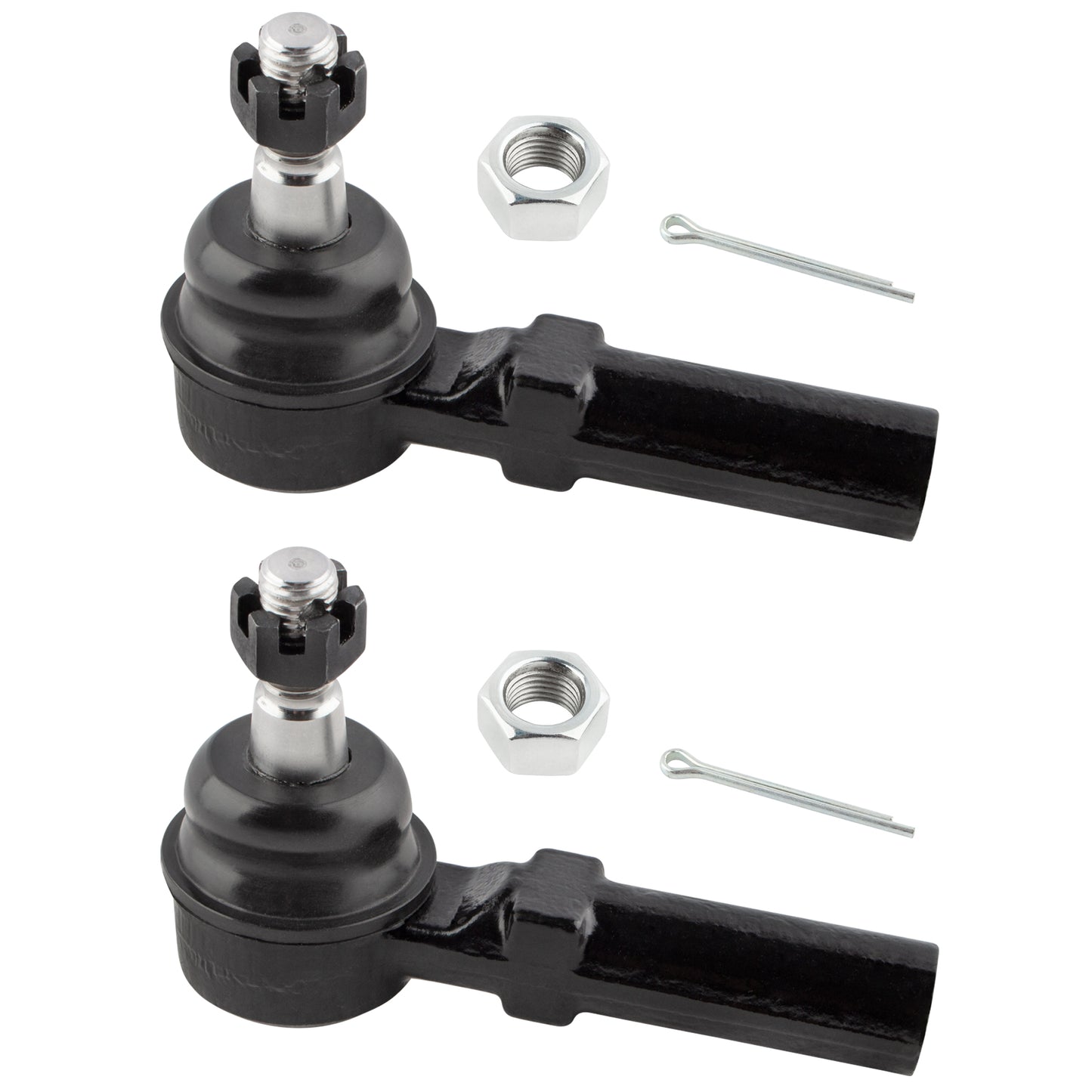 BOXI 4pcs Front Inner Outer Tie Rod Ends Fit for Chevrolet Corvette 1997 1998 1999 2000 2001 2002 — product photo 3