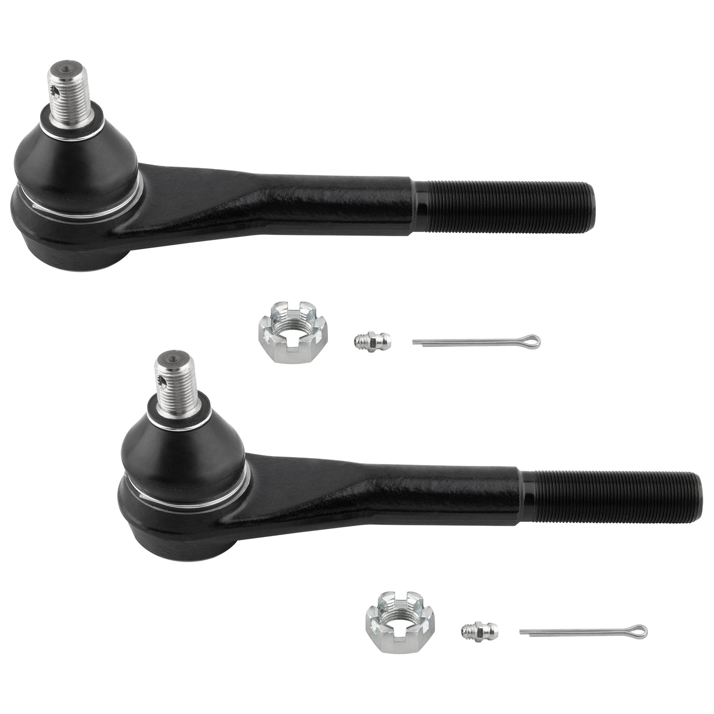 BOXI 2pc Inner Outer Steering Tie Rod Ends Fit for Chevy Blazer 1987-1991