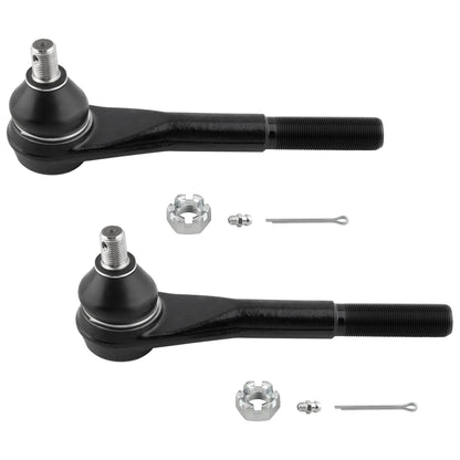 BOXI 2pc Inner Outer Steering Tie Rod Ends Fit for Chevy Blazer 1987-1991
