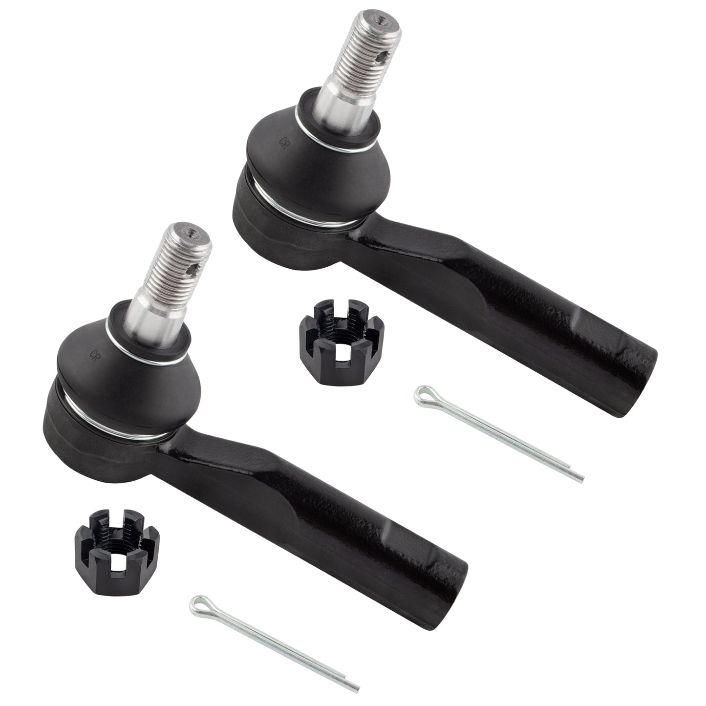 BOXI (Set of 2) ES800464 Front Outer Tie Rod Ends Fit for Chevrolet Colorado 2006 2007 2008 2009