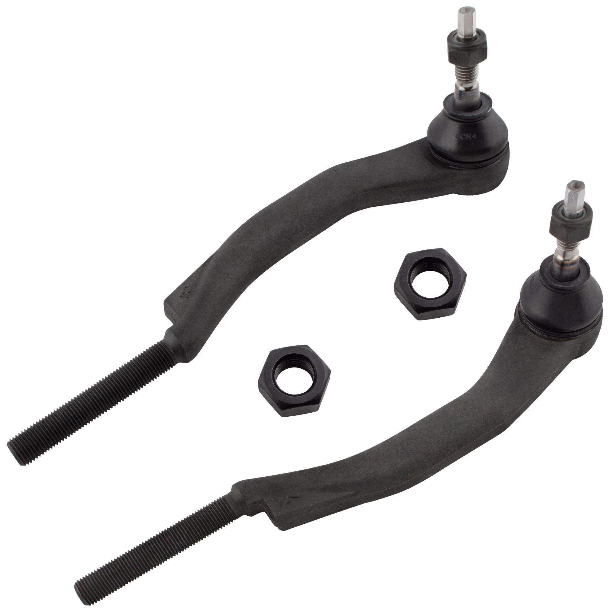 BOXI (Set of 2) Front Outer Tie Rod Ends Fit for Chevrolet Trailblazer 2002