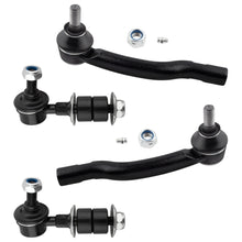 BOXI (Set of 4) Front Outer Tie Rod Sway Bar End Links Fit for Chevrolet Tracker 1999 2000 2001