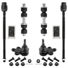 BOXI 6pcs Front Lower Ball Joint Inner Tie Rod Sway Bar Fit for Buick Allure Century Lacrosse Regal
