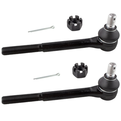 BOXI (Set of 2) Front Outer Tie Rod Ends Fit for Chevrolet Chevy for GMC Suburban C10 C20 R10 R20