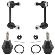 BOXI (Set of 4) Front Sway Bar End Links Lower Ball Joints Fit for Buick Rainier for Chevrolet SSR