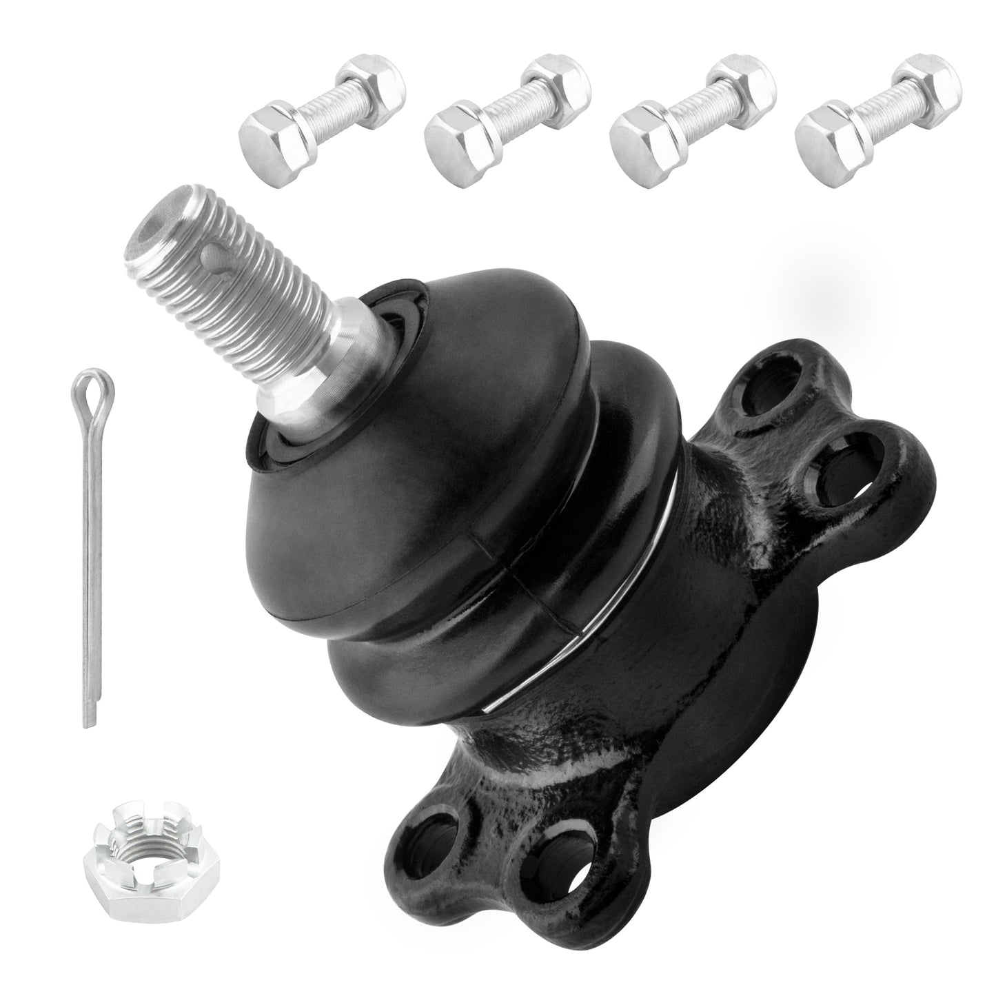 BOXI (Set of 4) Front Outer Tie Rod Ends Upper Ball Joints Fit for Isuzu Pickup 1981 1982 1983 1984 — product photo 2