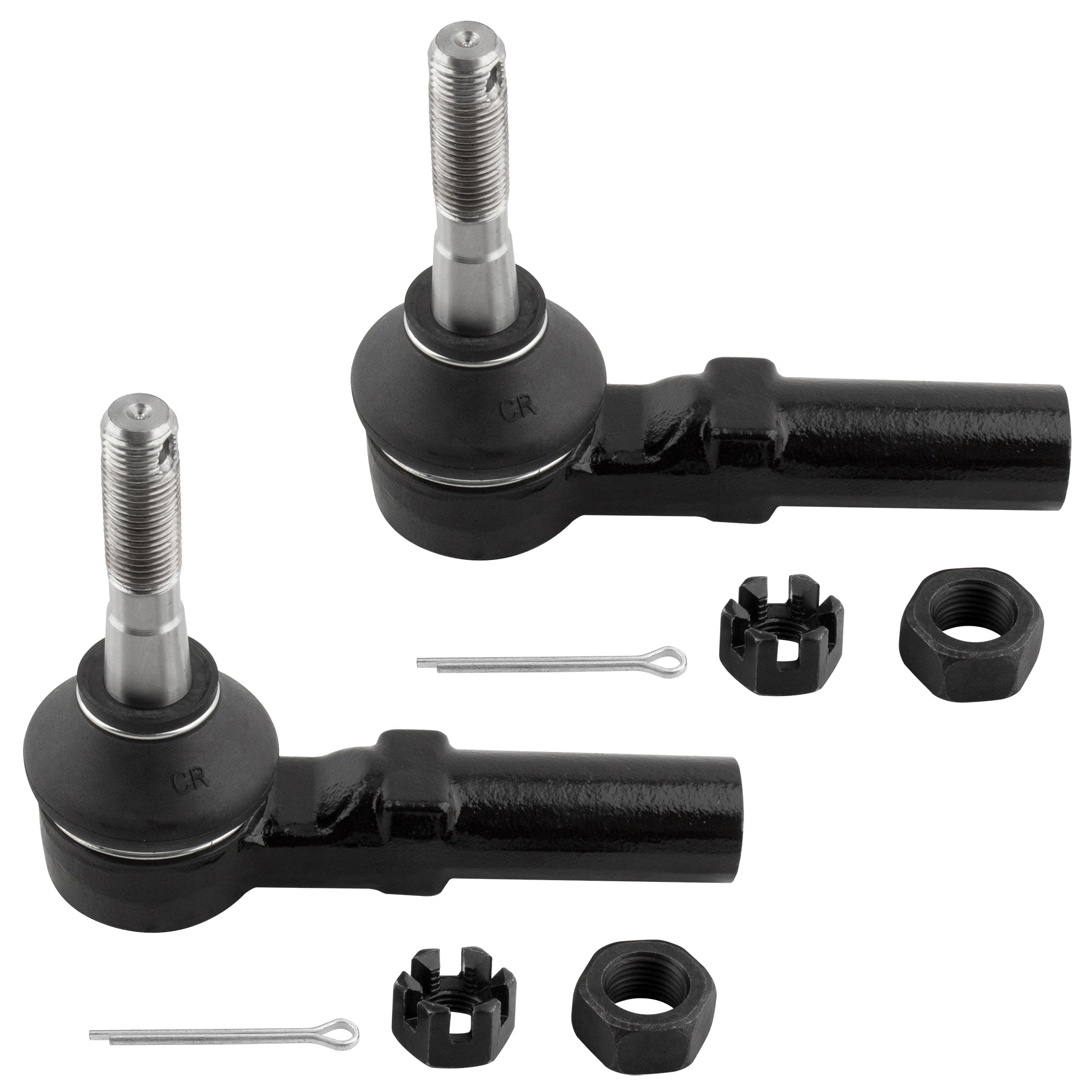 BOXI Qty(2) Front Outer Tie Rod Ends Fit for Buick Regal for Pontiac Grand Prix 1988-1996