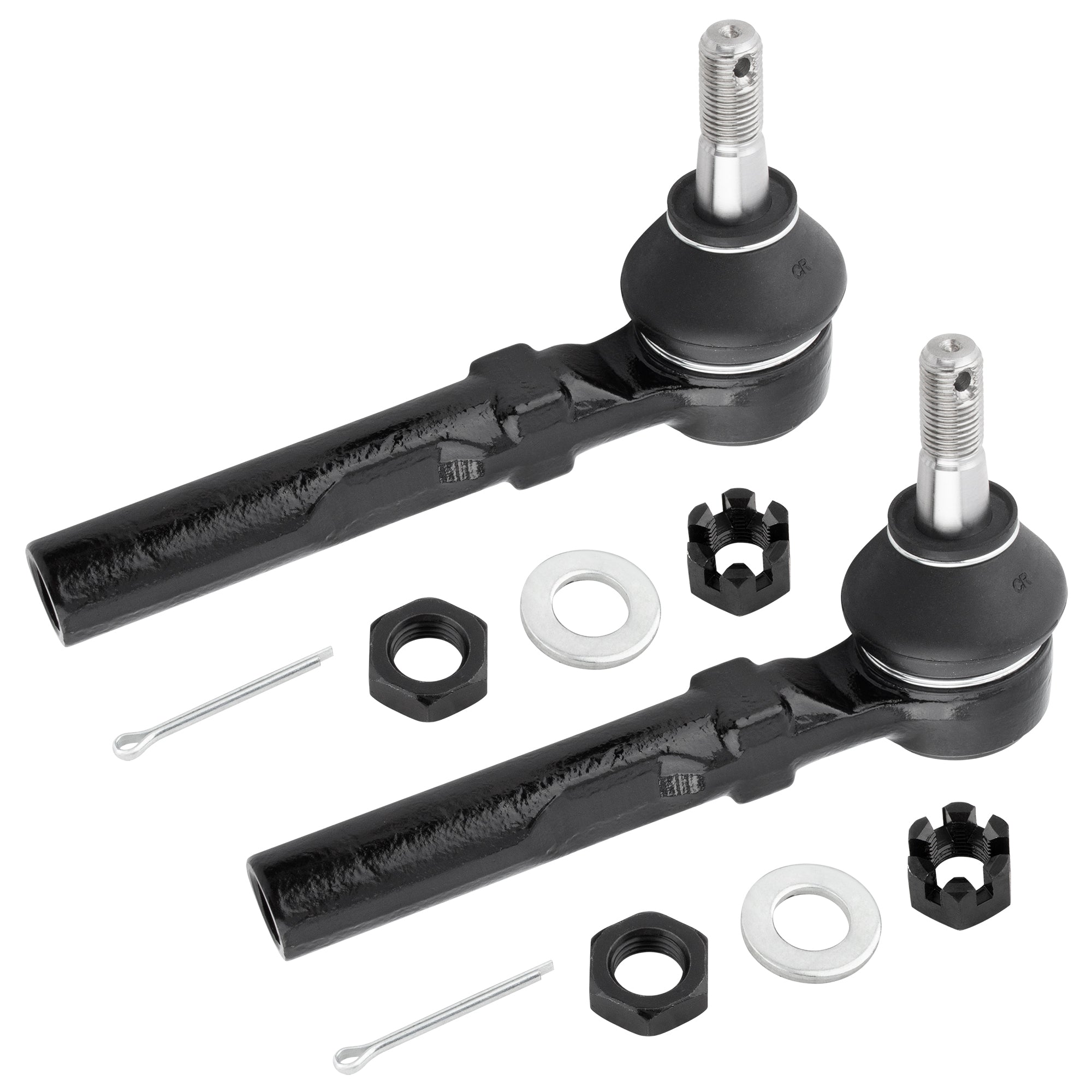 BOXI Qty(2) Front Outer Tie Rod Ends Fit for Rendezvous Terraza 2002-2007
