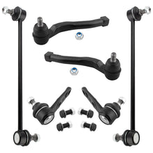 BOXI (Set of 6) Front Lower Ball Joint Outer Tie Rod Sway Bar Fit for Chevrolet Aveo 2004-2011