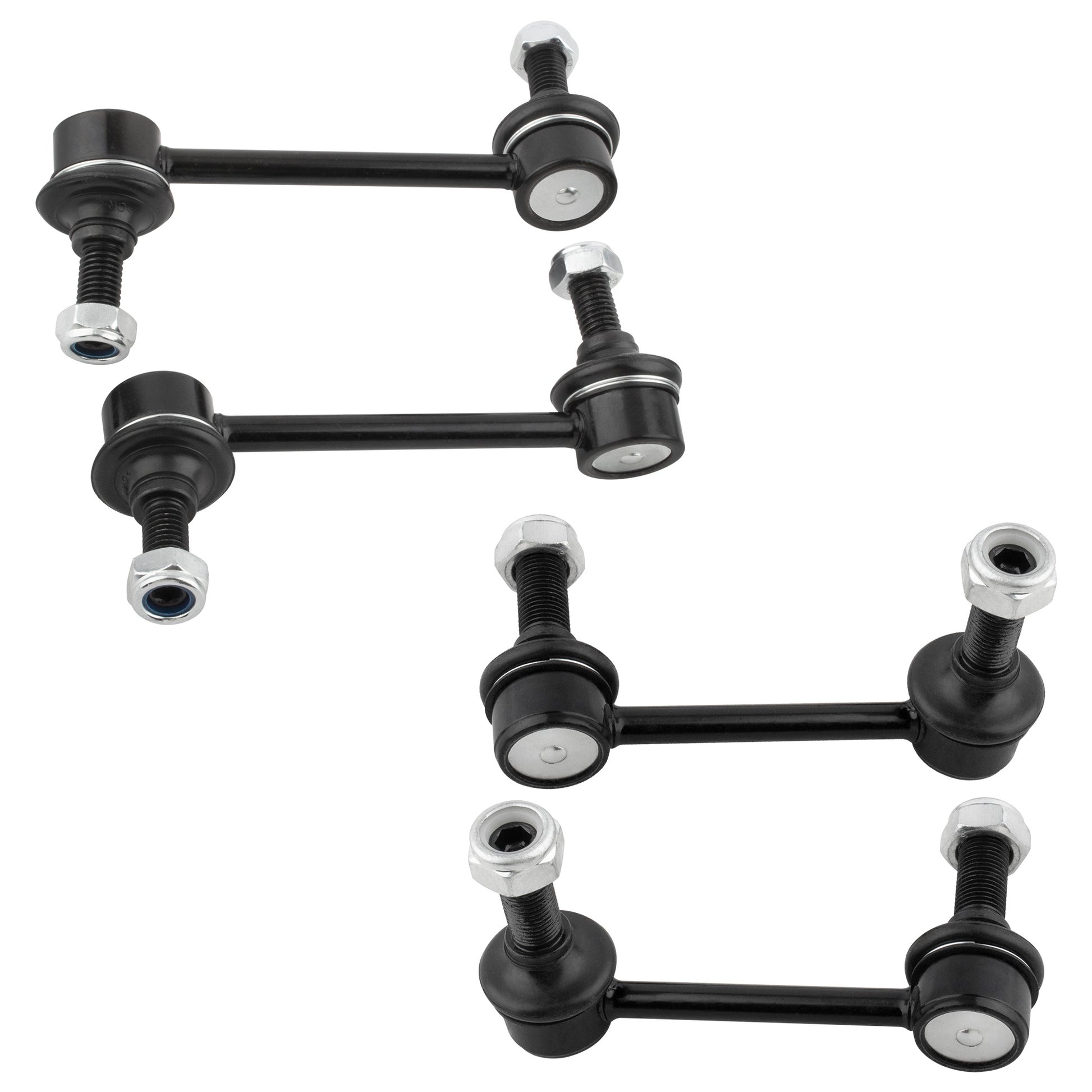 BOXI Front and Rear Stabilizer Sway Bar End Links Fit for Buick Rainier Chevy SSR Trailblazer Ext