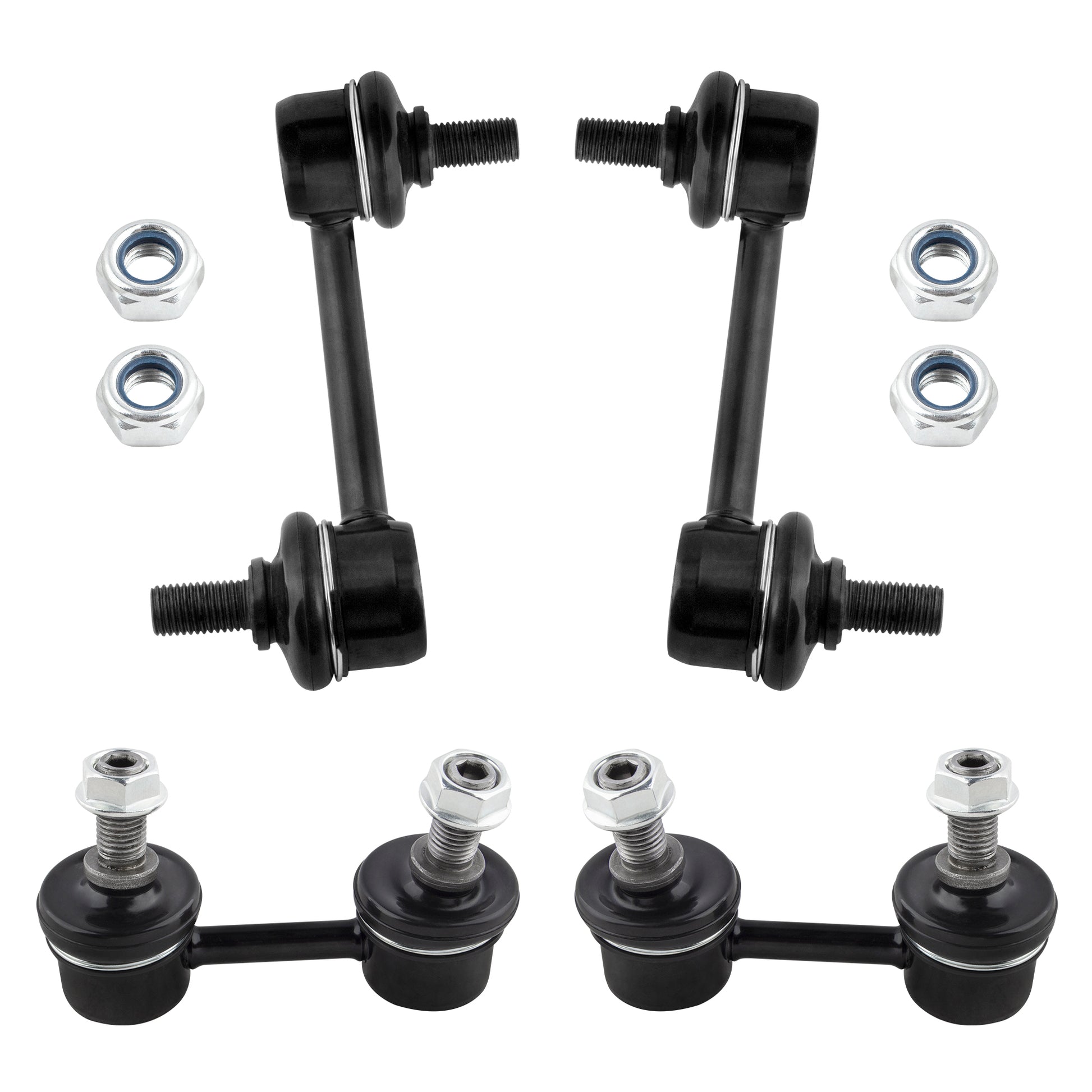 BOXI Front Rear Sway Bar Link Kit K90124 K9545 for Toyota Corolla 1993-2002