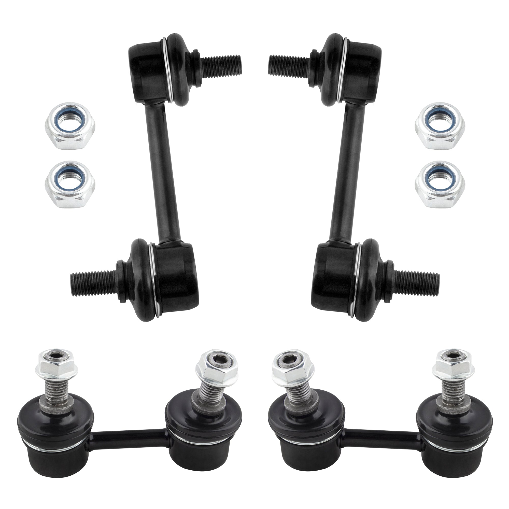 BOXI Front Rear Sway Bar Link Kit K90124 K9545 for Toyota Corolla 1993-2002