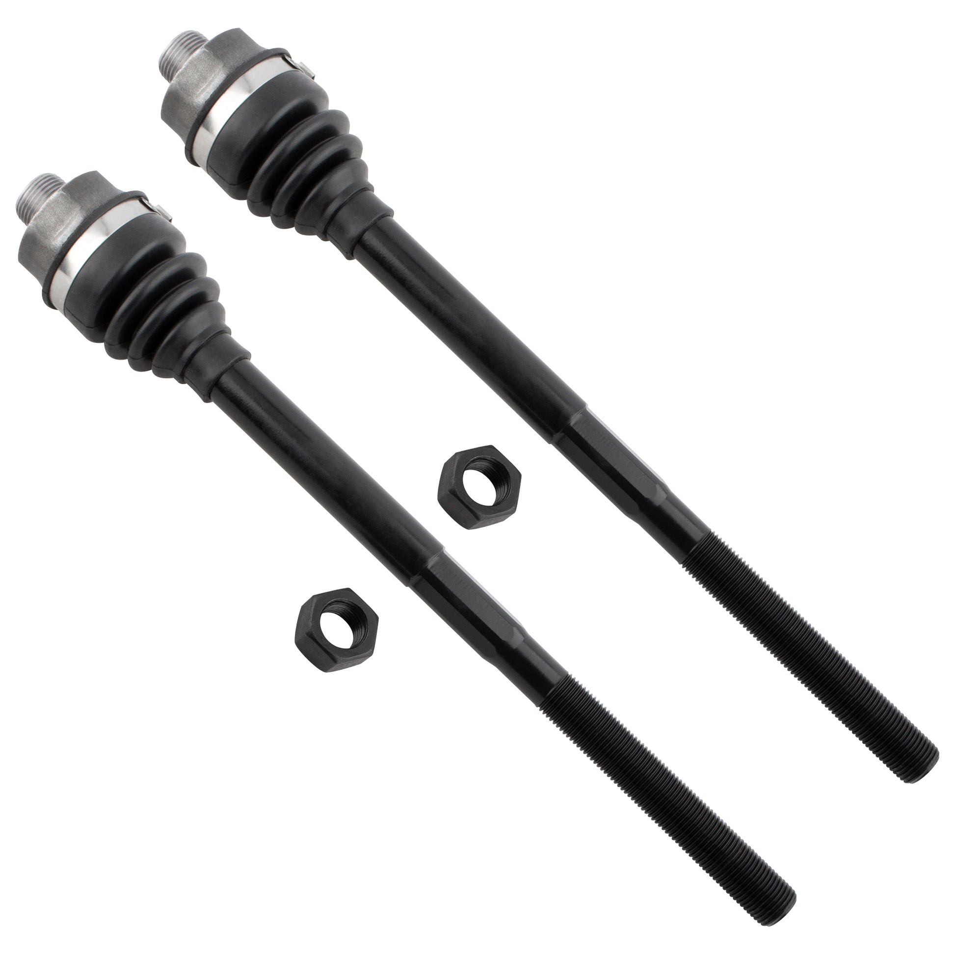 BOXI (Set of 2) Front Inner Tie Rod Ends Fit for Chevrolet Chevy Silverado 2500 HD 3500 HD 2011-2019