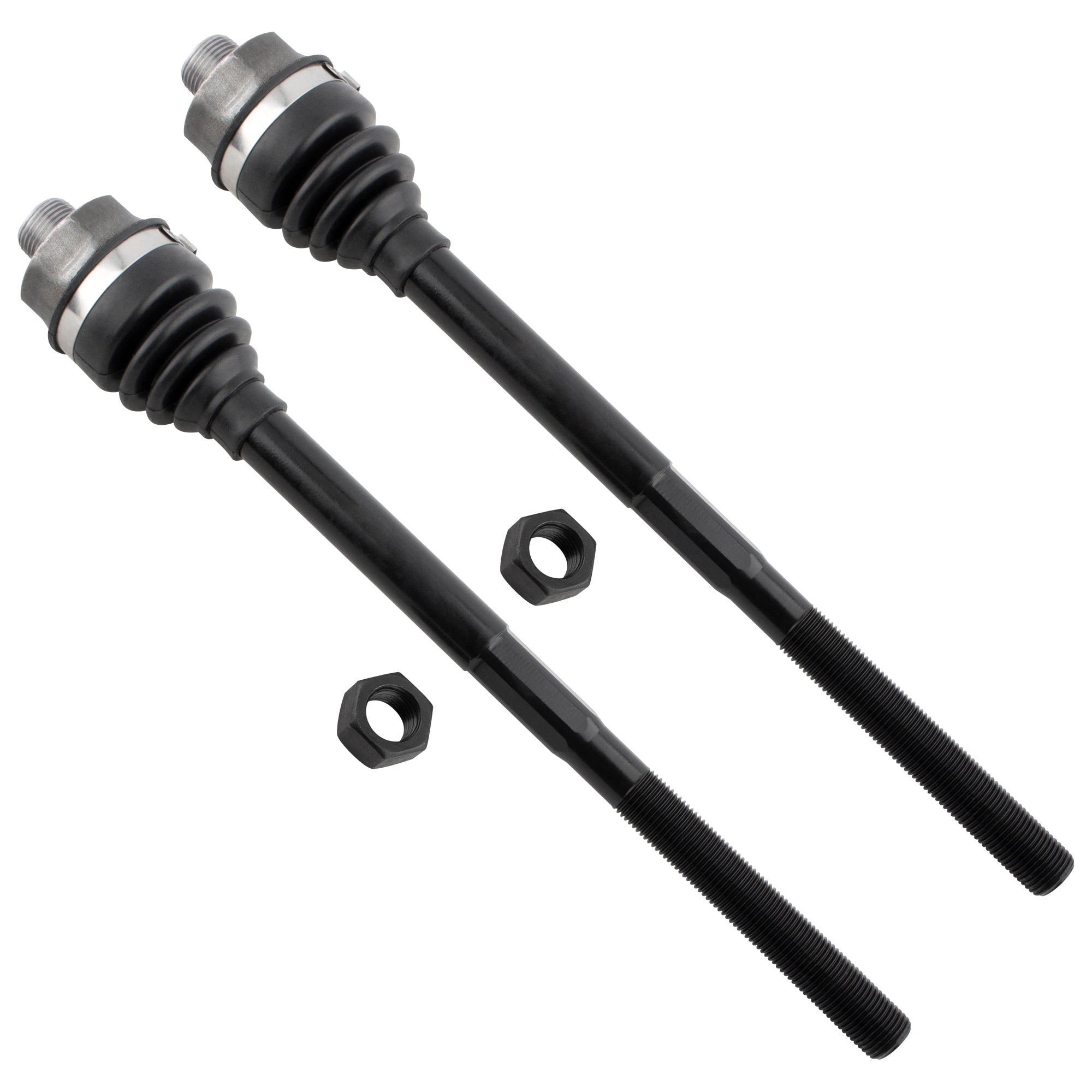 BOXI (Set of 2) Front Inner Tie Rod Ends Fit for Chevrolet Chevy Silverado 2500 HD 3500 HD 2011-2019