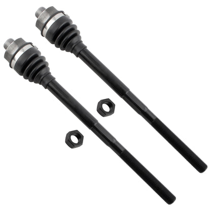 BOXI (Set of 2) Front Inner Tie Rod Ends Fit for Chevrolet Chevy Silverado 2500 HD 3500 HD 2011-2019