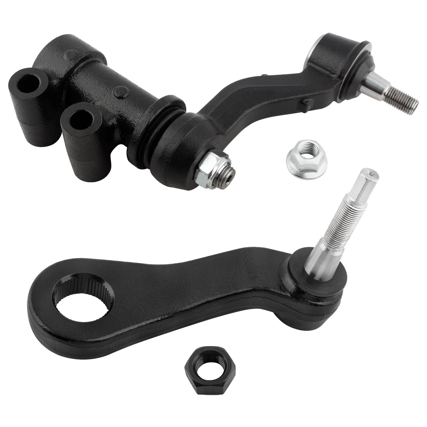 BOXI (Set of 2) Front Steering Pitman Arm + Idler Arm Assembly Fit for Chevrolet Silverado GMC — product photo 2