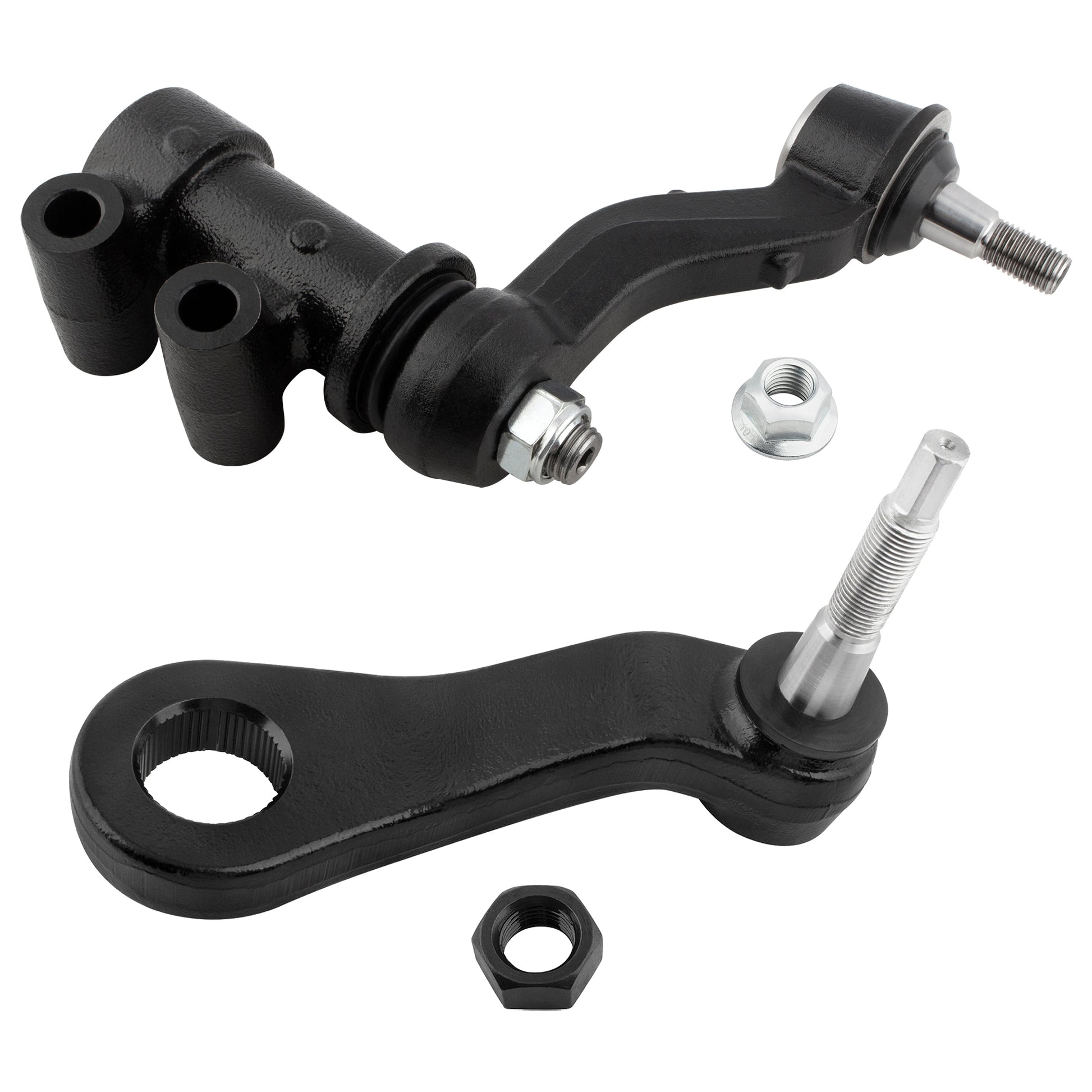BOXI (Set of 2) Front Steering Pitman Arm + Idler Arm Assembly Fit for Chevrolet Silverado GMC — product photo 2