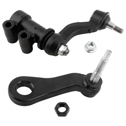 BOXI (Set of 2) Front Steering Pitman Arm + Idler Arm Assembly Fit for Chevrolet Silverado GMC — product photo 2