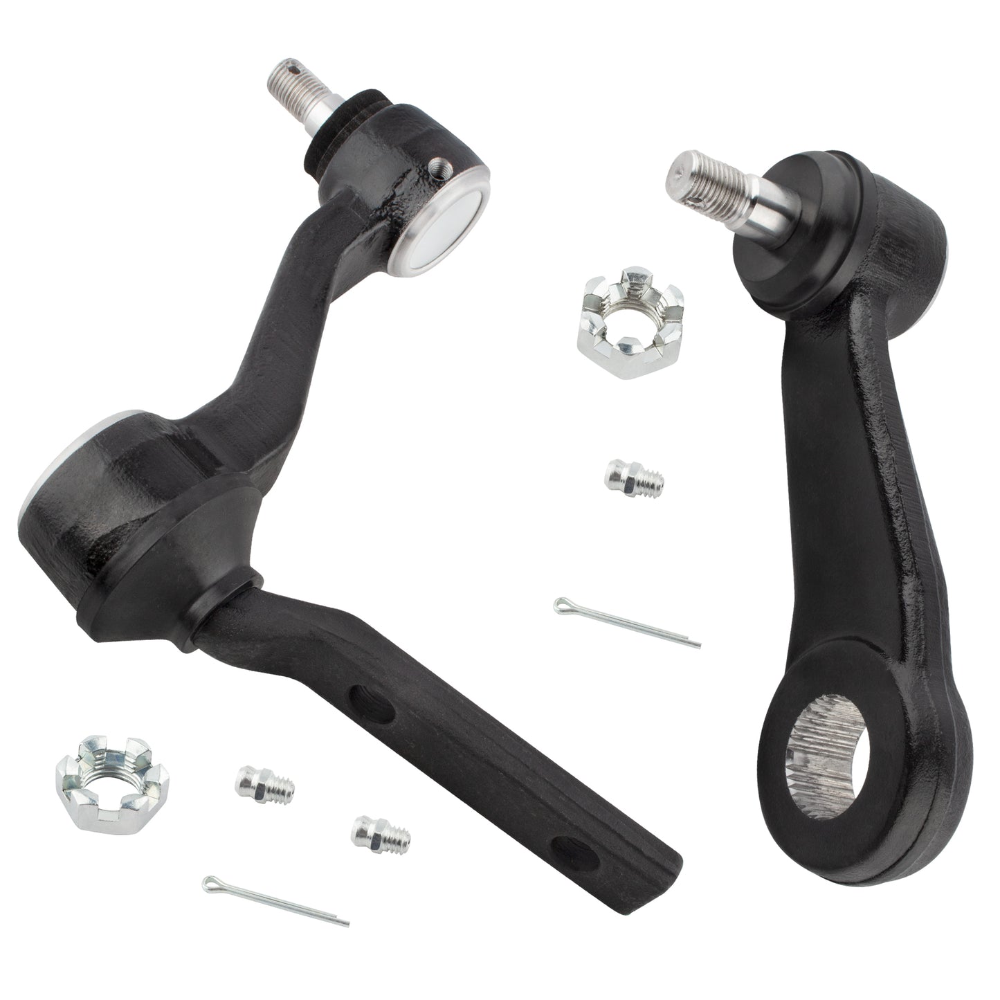 BOXI Qty(2) 4WD Steering Idler and Pitman Arm Set Fit for Chevy Blazer 1995-2005