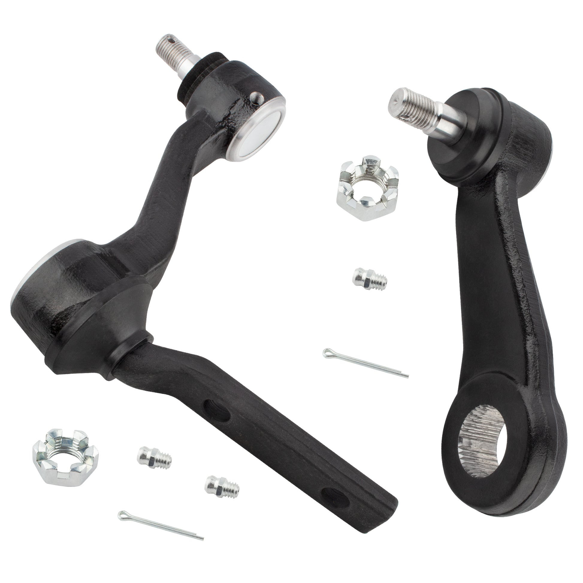 BOXI Qty(2) 4WD Steering Idler and Pitman Arm Set Fit for Chevy Blazer 1995-2005