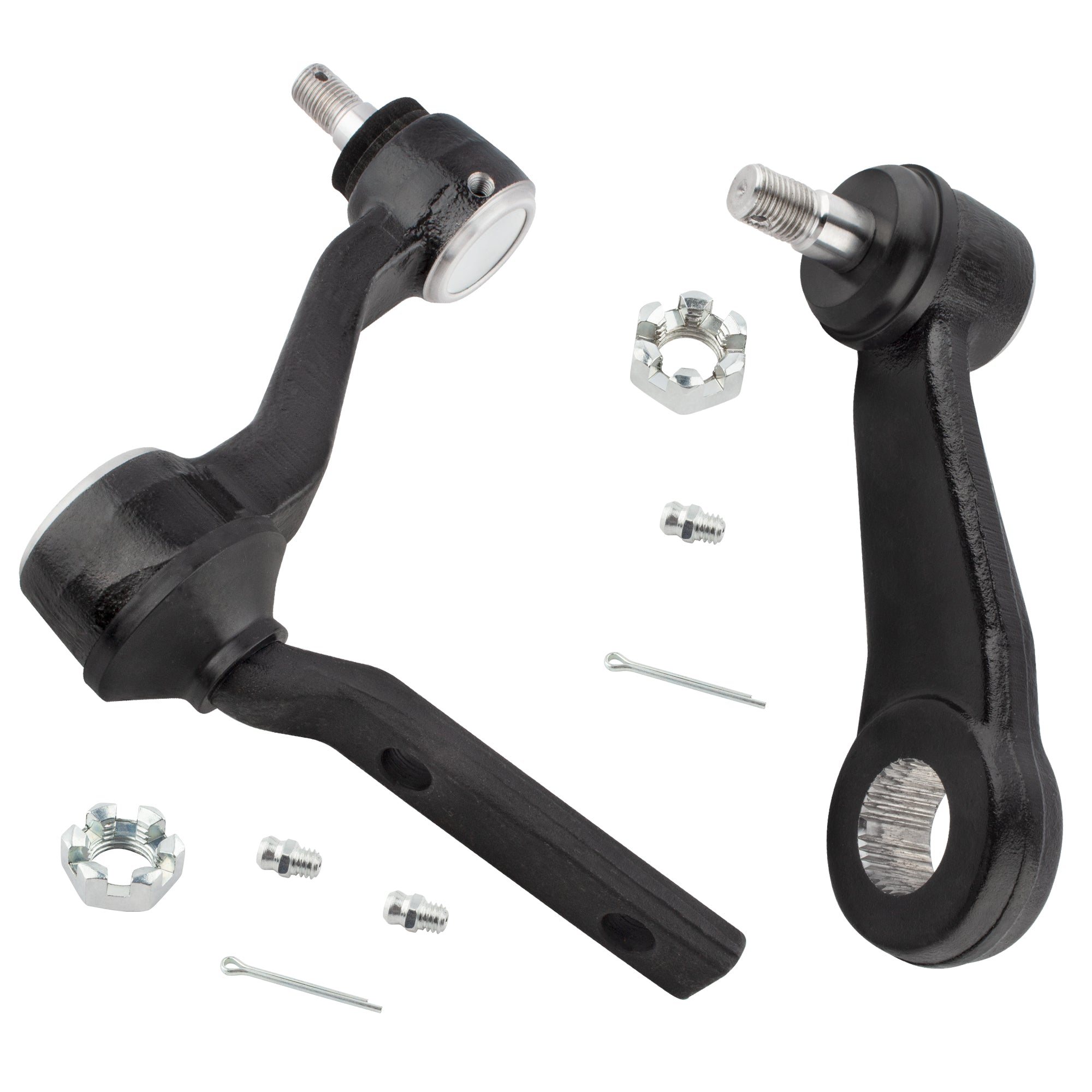 BOXI Qty(2) 4WD Steering Idler and Pitman Arm Set Fit for Chevy Blazer 1995-2005