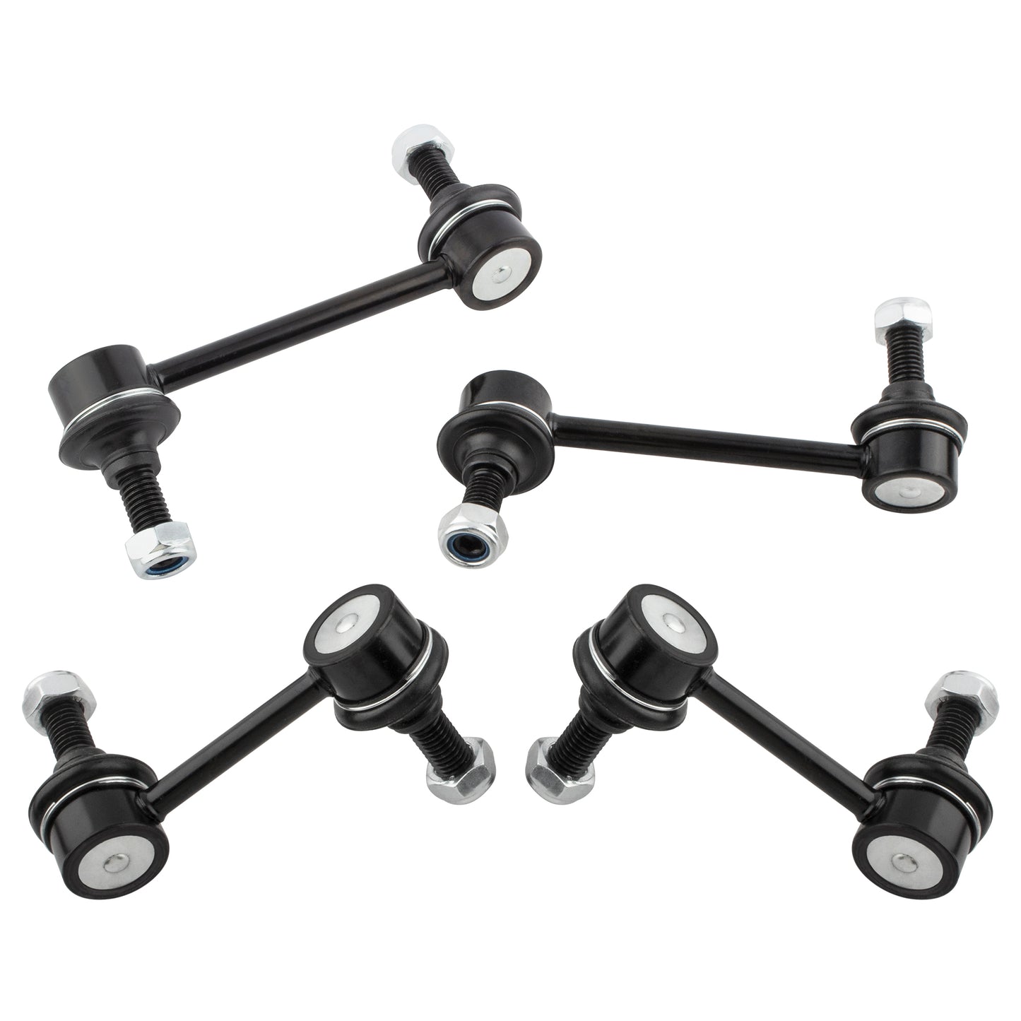 BOXI 4pcs Front Rear Stabilizer Sway Bar End Links Fit for Isuzu Ascender 2003