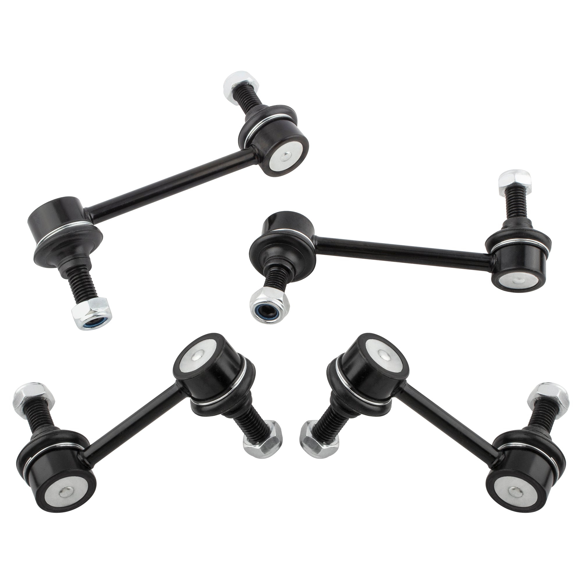 BOXI 4pcs Front Rear Stabilizer Sway Bar End Links Fit for Isuzu Ascender 2003