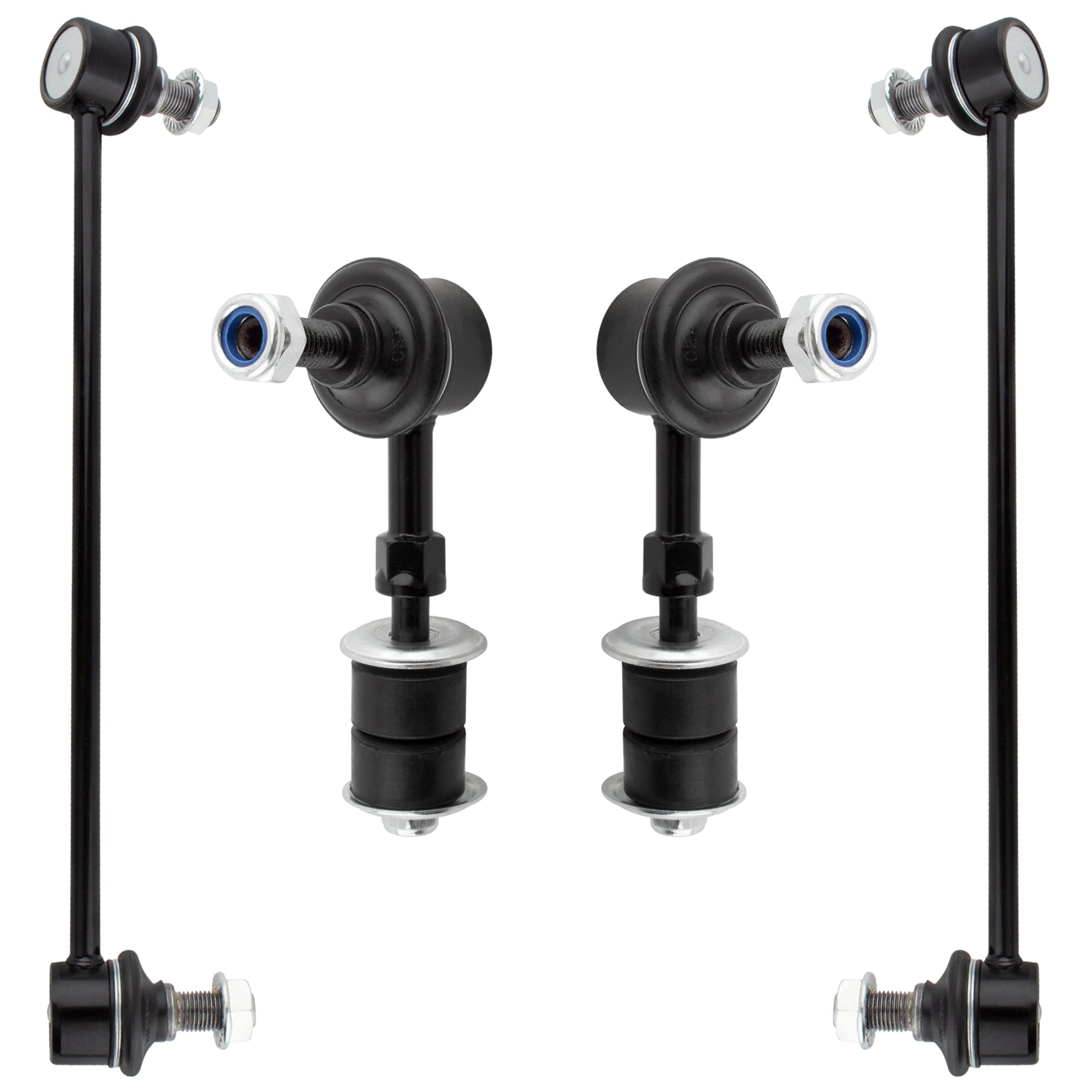 BOXI (Set of 4) Front & Rear Stabilizer Sway Bar End Links Fit for Chevrolet Equinox 2005 2006