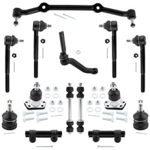 BOXI 14pcs Front Tie Rods Ball Joints Sway Bar Idler Arm Suspension Kit Fits for Chevrolet Blazer
