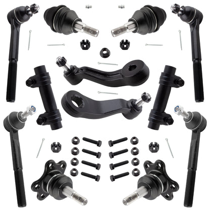 BOXI 12pc Complete Front Suspension Kit Fits for Cadillac Escalad