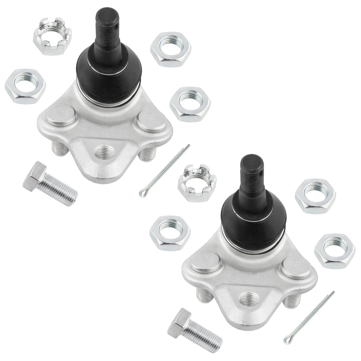BOXI (Set of 4) Front Lower Ball Joints Outer Tie Rod Ends Fits for Chevrolet Prizm 1998-2002 — product photo 3